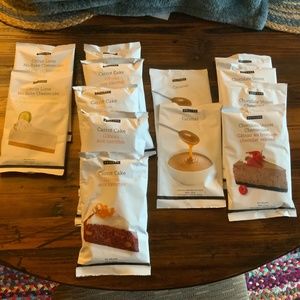 EPICURE x5 carrot cake, x2 Lime Cheesecake, x4 Choc Cheese Cake & x2 Caramel